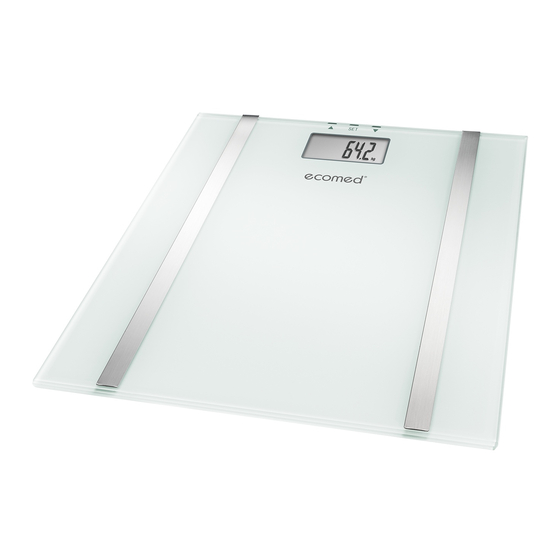 Ecomed BS-70E Instruction Manual
