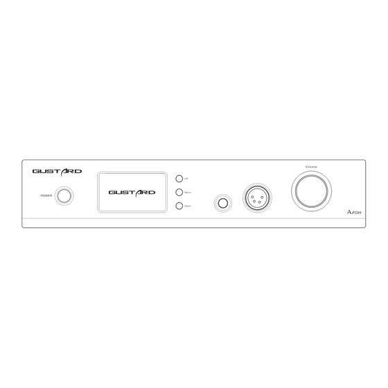 GUSTARD A20H User Manual