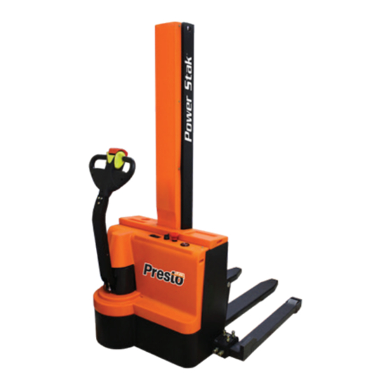 Presto Lifts PPS2200-62NAS Owner's Manual
