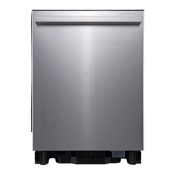 Hisense HDW63314SS Top Control Dishwasher Manuals
