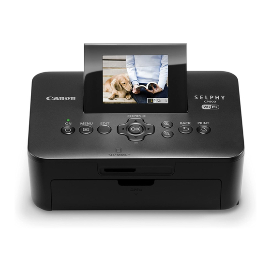 SELPHY CP900 - Support - Download drivers, software and manuals - Canon  Europe