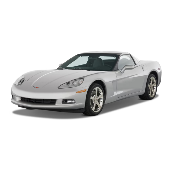 Chevrolet CORVETTE Release Note