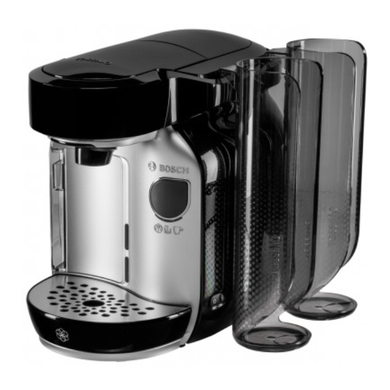 Bosch TASSIMO CADDY TAS 75xx Manuals