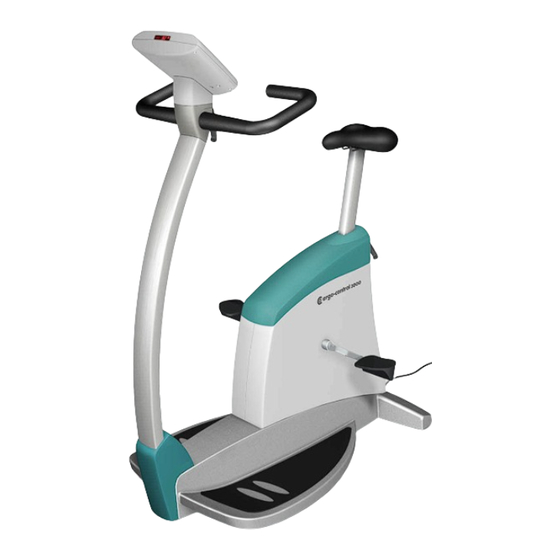 Custo Med Ergometer ec3000 Operating Instructions Manual