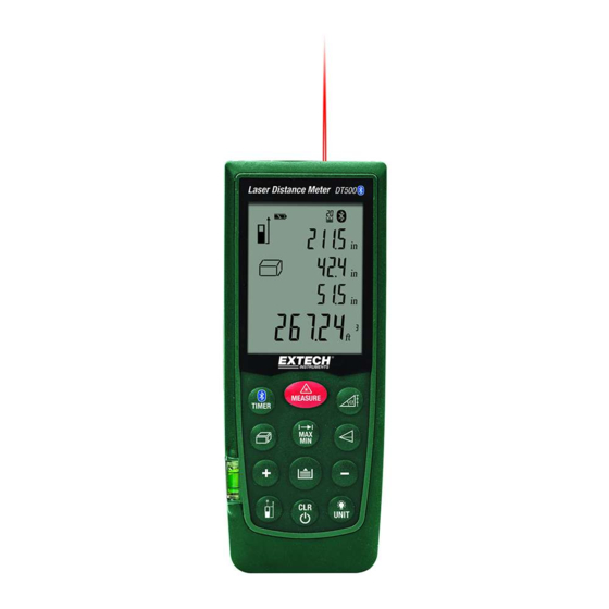 Extech Instruments DT500 User Manual