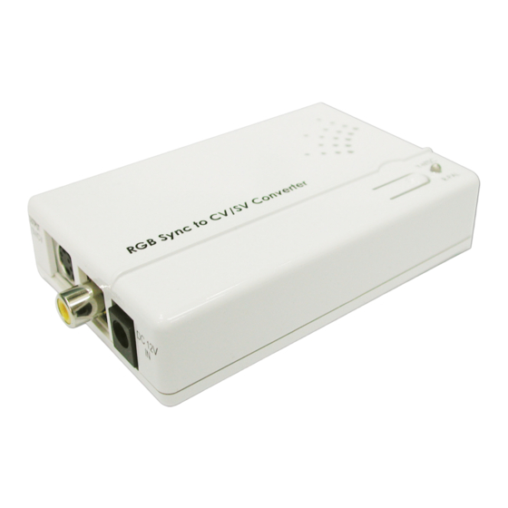 Cypress CP-RGBVS Operation Manual