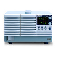 GW Instek PSW 250-13.5 User Manual
