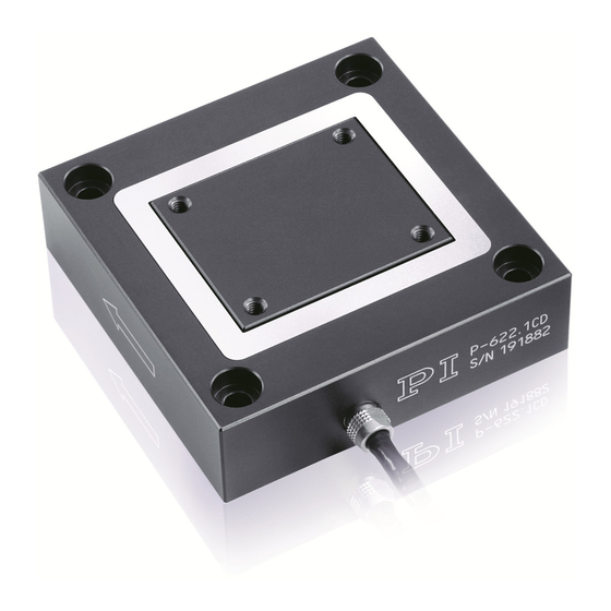 PI P-62 Series User Manual