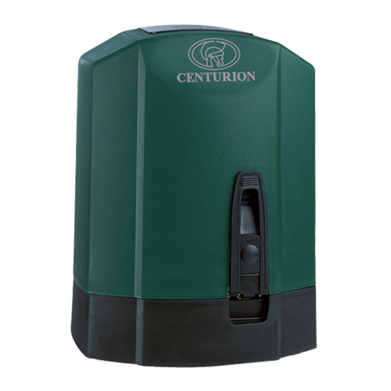 Centurion A10 Series Programming Manual