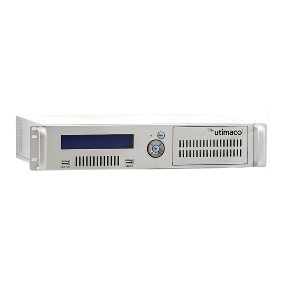 Utimaco CryptoServer LAN V4 Operating Manual