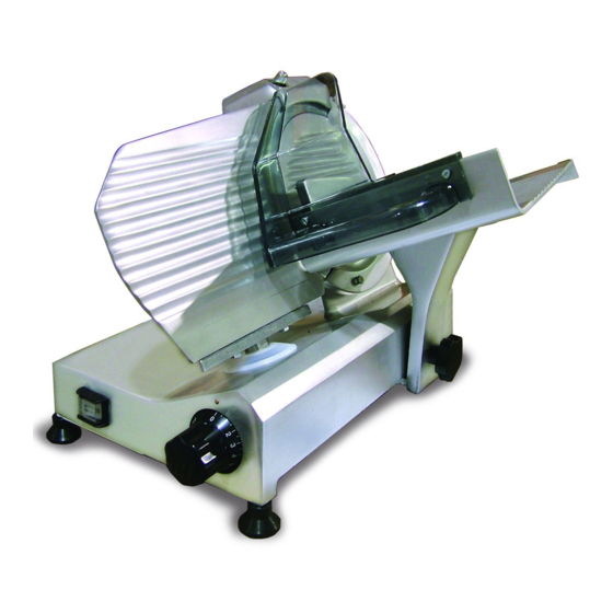 Omcan MS-IT-0220-B Meat Slicer Manuals