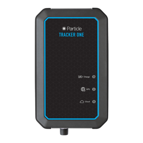 Particle Tracker One Manual