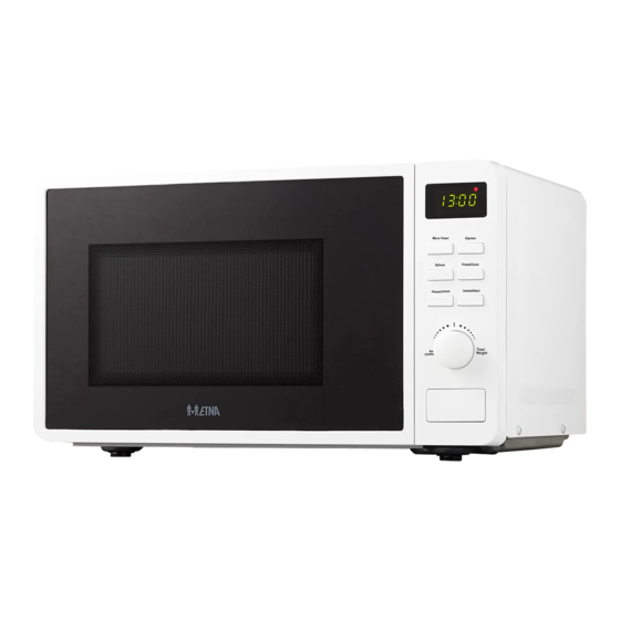ETNA SMV420 Instructions For Use Manual