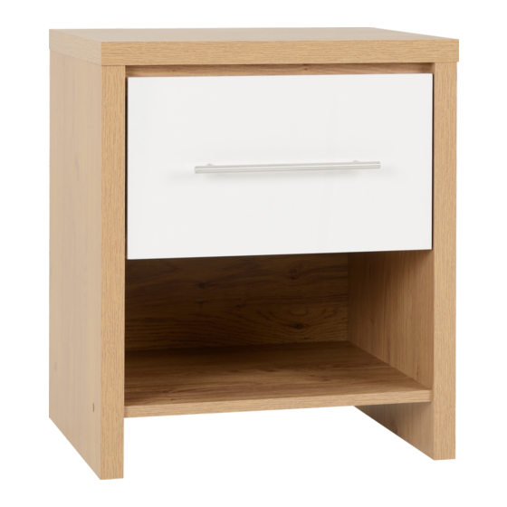 Seconique SEVILLE 1 DRAWER BEDSIDE Assembly Instructions Manual