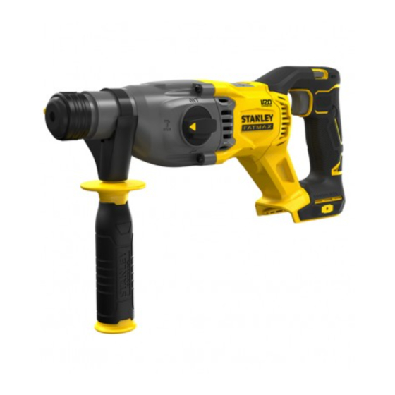 Stanley FATMAX V20 LITHIUM ION SFMCH900 Original Instructions Manual