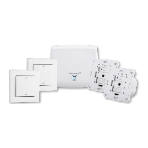 Homematic IP HmIP-SK20 Operating Manual