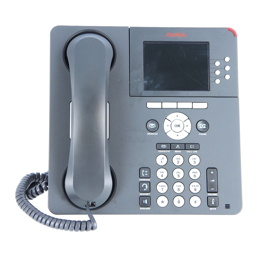 Avaya 9640 Quick Manual