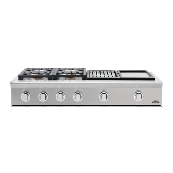 DCS CPV Series Installation Instructions Manual
