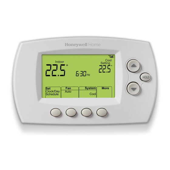 Honeywell RTH6500WF Quick Start Manual