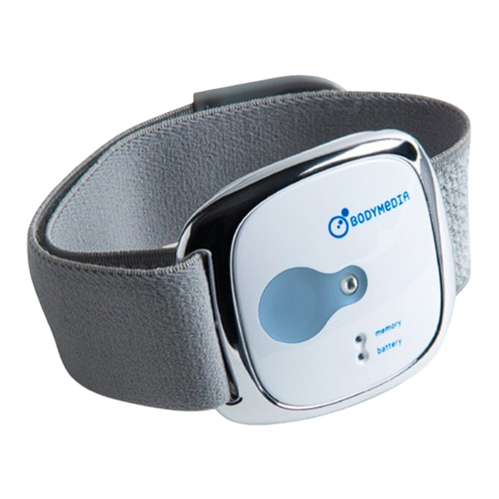 Sensewear Bodymedia Quick Start Manual And User Manual