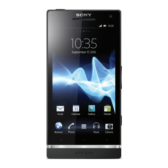 SONY LT26I WHITE PAPER Pdf Download | ManualsLib