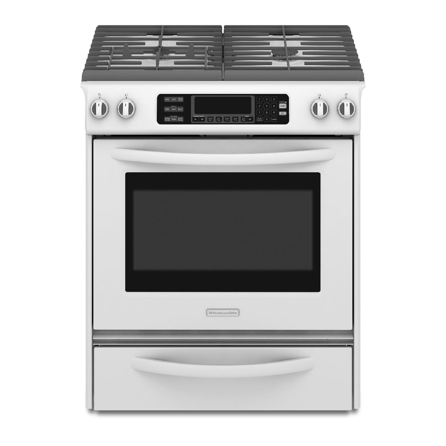 KitchenAid KGSS907SSS00 Installation Instructions Manual