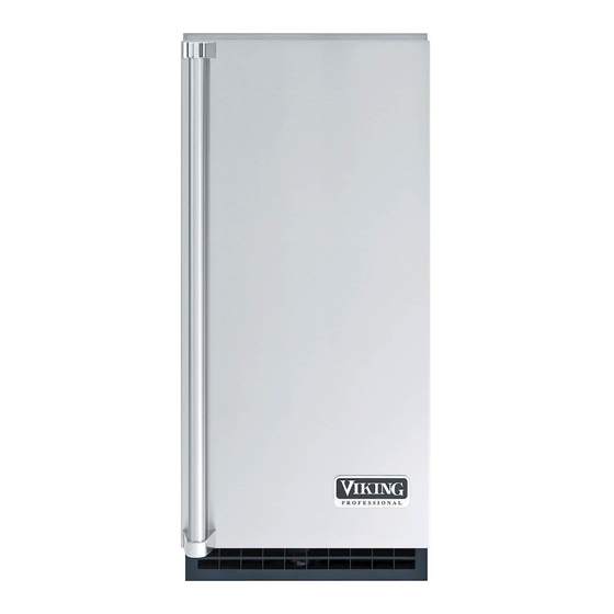 VIKING NUGGET ICE MACHINE USE & CARE MANUAL Pdf Download ManualsLib