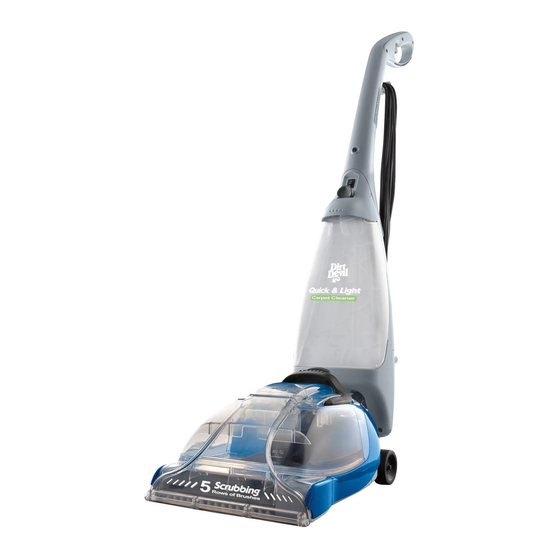 HOOVER QUICK & LIGHT OWNER'S MANUAL Pdf Download ManualsLib