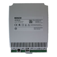Bosch PBC-60 Quick Manual