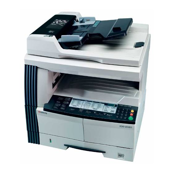 Kyocera KM-1620 Operation Manual