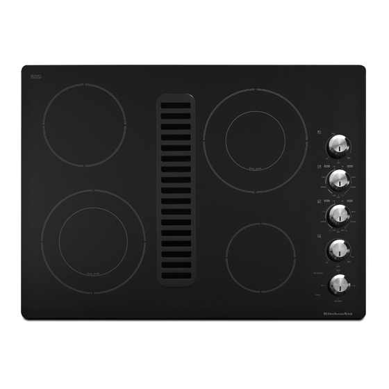 kitchenaid schott ceran cooktop instructions