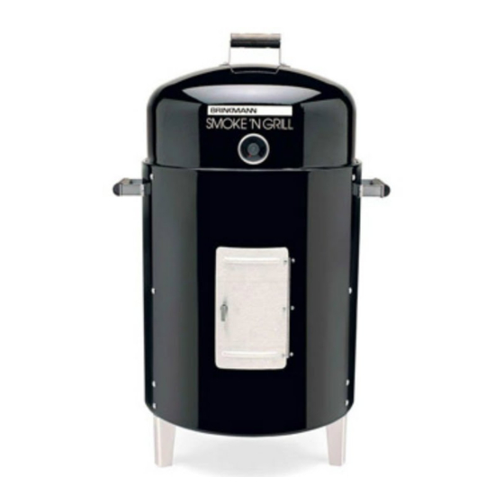 BRINKMANN SMOKE’N GRILL OWNERS MANUAL ASSEMBLY AND OPERATING