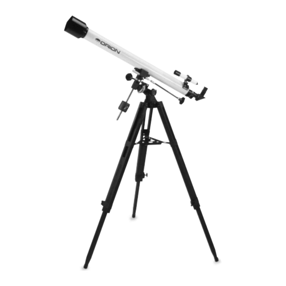 ORION TELESCOPES & BINOCULARS OBSERVER 60MM EQ 9030 INSTRUCTION MANUAL