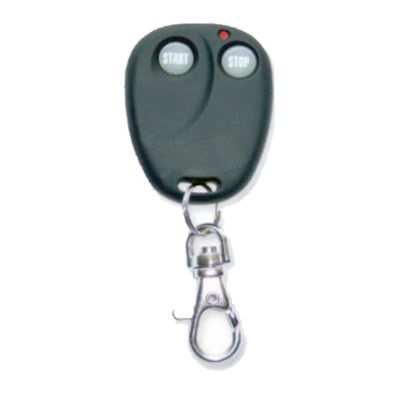 BULLDOG SECURITY REMOTE STARTER QUICK START & REFERENCE MANUAL Pdf