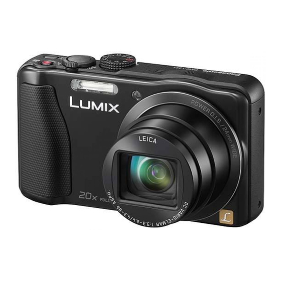 PANASONIC LUMIX DMC-TZ35 BASIC OPERATING INSTRUCTIONS MANUAL Pdf ...