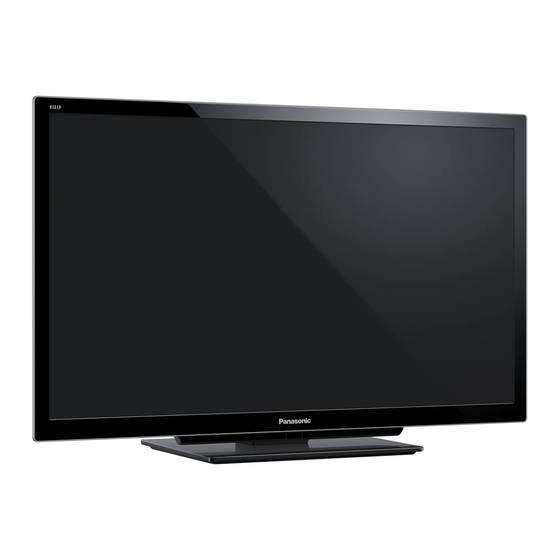 Panasonic Viera TX-L32DT30B Operating Instructions Manual