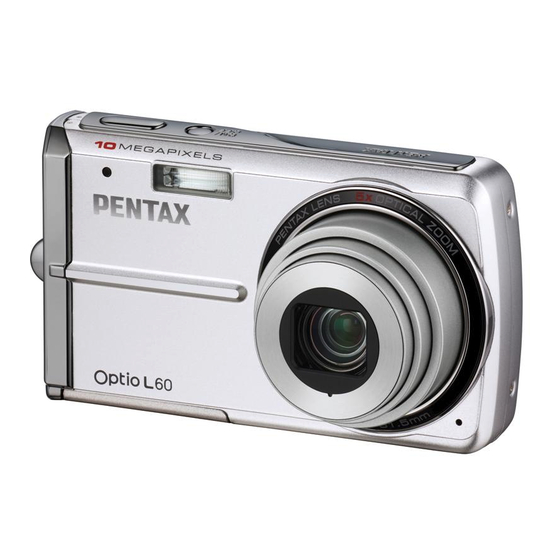 PENTAX OPTIO L60 OPERATING MANUAL Pdf Download | ManualsLib