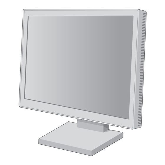 NEC  MultiSync LCD1960NXi  LCD1960NXI LCD1960NXI User Manual