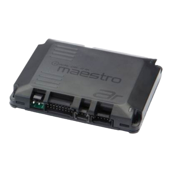 iDataLink Maestro AR Install Manual