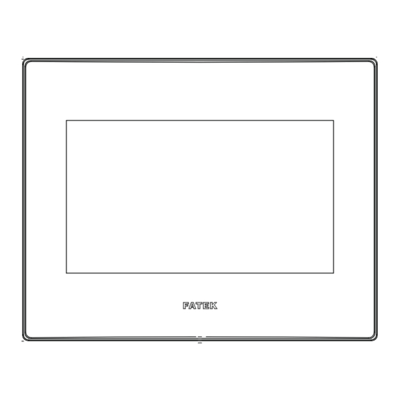FATEK P5043S Advanced HMI Screen Manuals
