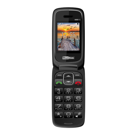 Maxcom MM 819 Manual