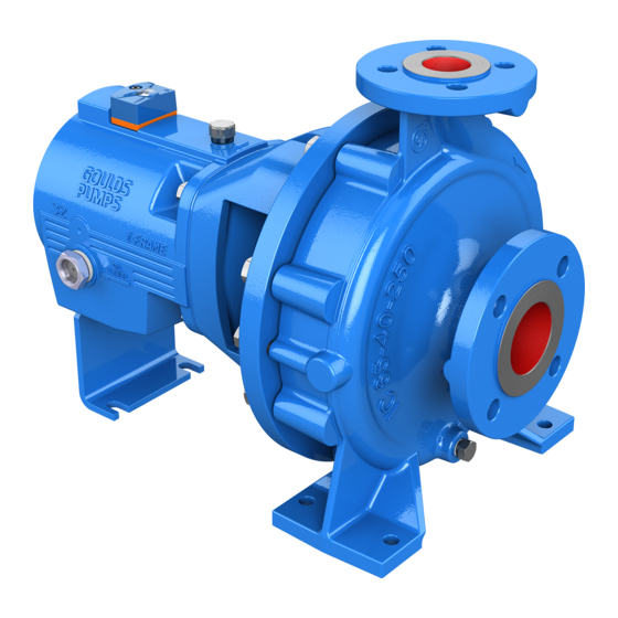 ITT Goulds Pumps ICP Installation, Operation And Maintenance Instructions