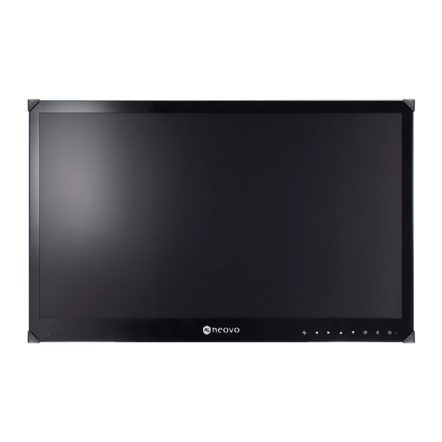 AG Neovo TBX Series User Manual