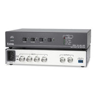 Extron electronics SW4 3G HD-SDI User Manual