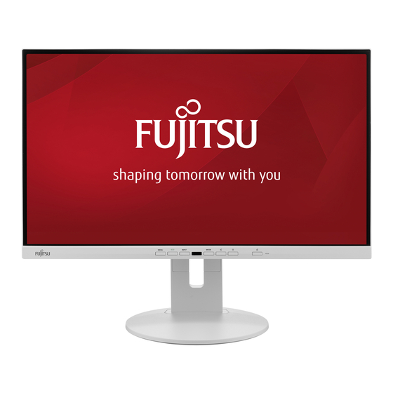 Fujitsu P24-9 TE Operating Manual
