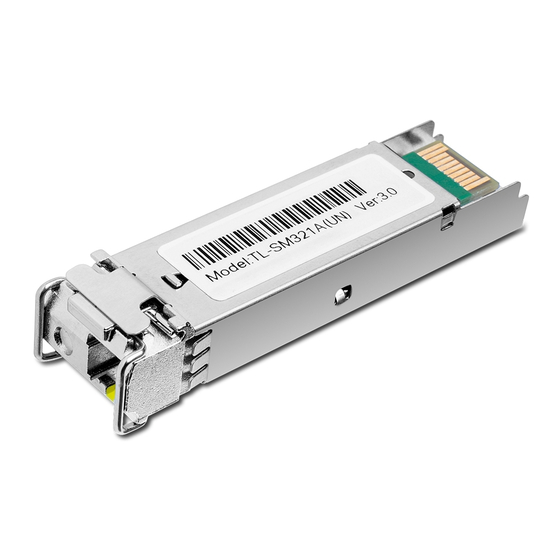TP-Link TL-SM321A Installation Manual