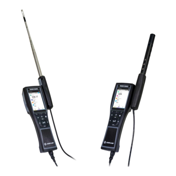 TSI Instruments Airflow TA500 Series Operation And Service Manual
