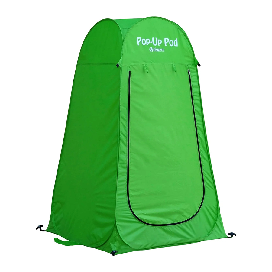 GigaTent POP UP POD ST006 Manual