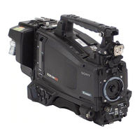 Sony HANDYCAM PMW-320L Operating Instructions Manual