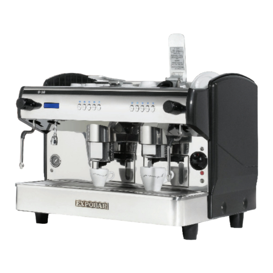 Expobar G-10 User Manual